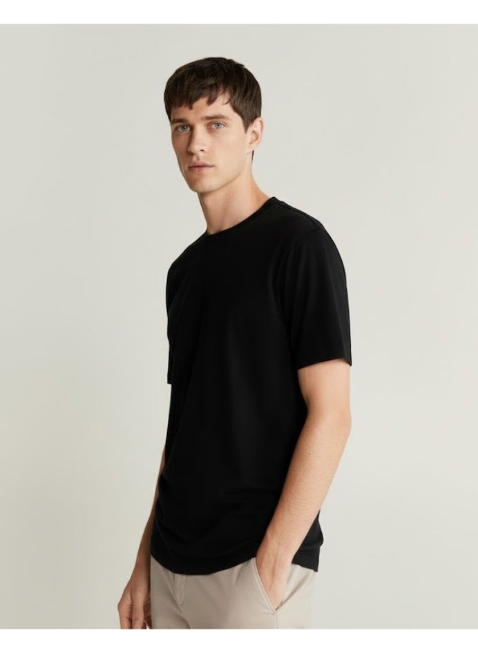  نسمعك تيشيرت أسود للجنسين من NSMIK – قطن 100% - Image 3