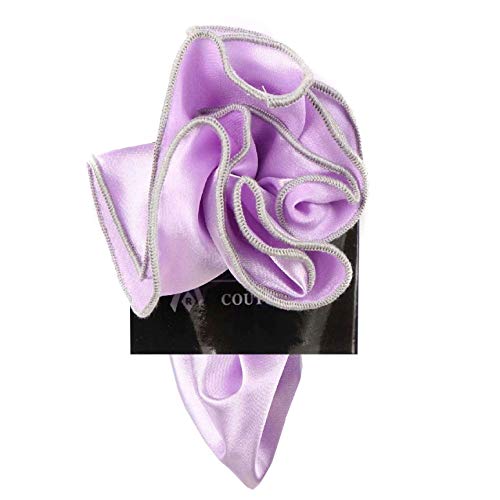 Buy Your Ties PS-Z-RD-50 - Mens Round Pocket Square Accessory - Image 2