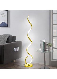 HOCC Gold Twisted Floor Lamp  - Image 4