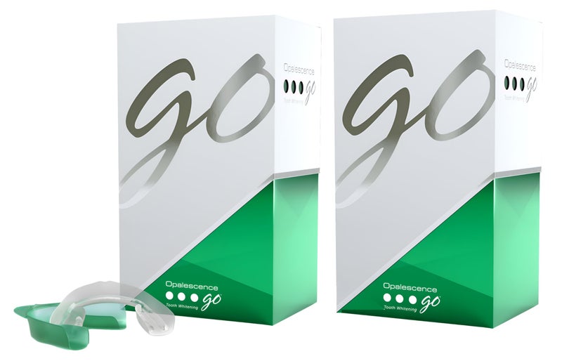 Opalescence Go - Prefilled Gel Teeth Whitening Trays (2 Packs / 20 Treatments) - 15% Hydrogen Peroxide - Teeth Whitening Kit -Mint - 5194-2 - Image 1