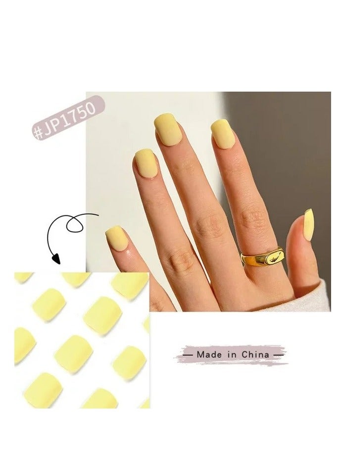 Salon Acrylic Reusable False Nails Set Double Tape and Glue Included - Image 3