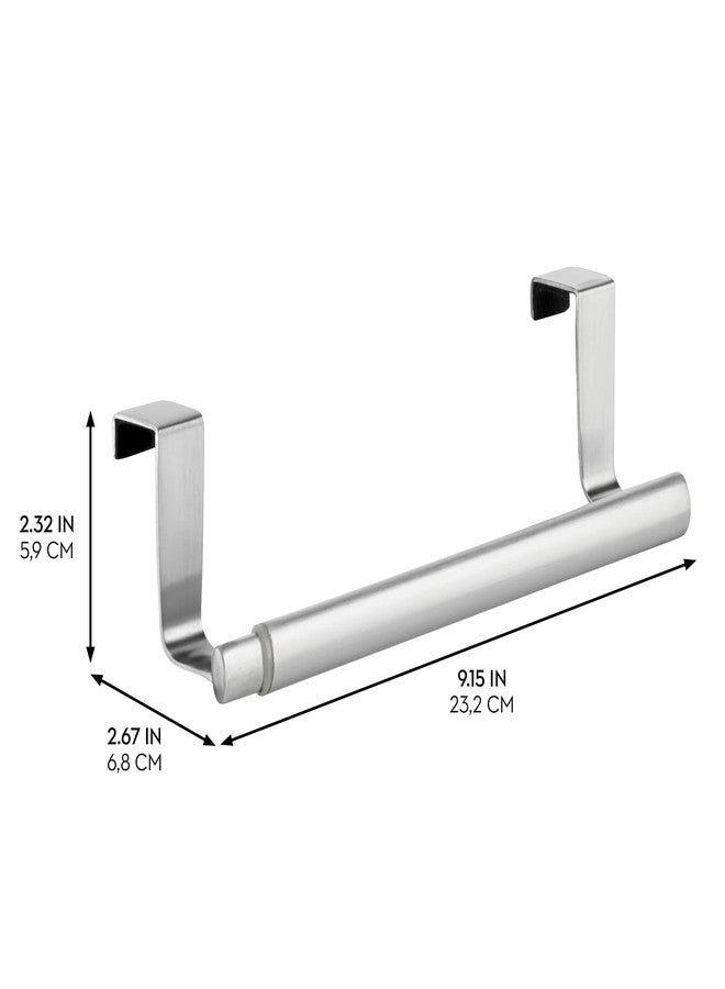 InterDesign iDesign Axis Over Cabinet Expandable Towel Bar, Brushed Stainless Steel - Image 2