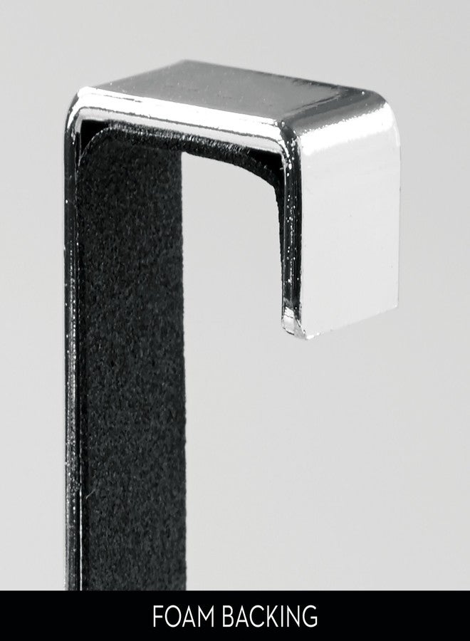 InterDesign iDesign Axis Over Cabinet Expandable Towel Bar, Brushed Stainless Steel - Image 4