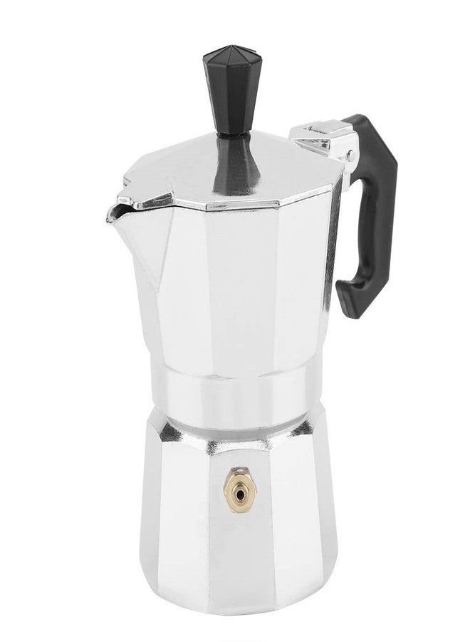 Tbest Coffee Maker,50mL 1 Cup Aluminum Italian Type Pot Espresso Coffee Maker Stove Home Office Use - Image 1