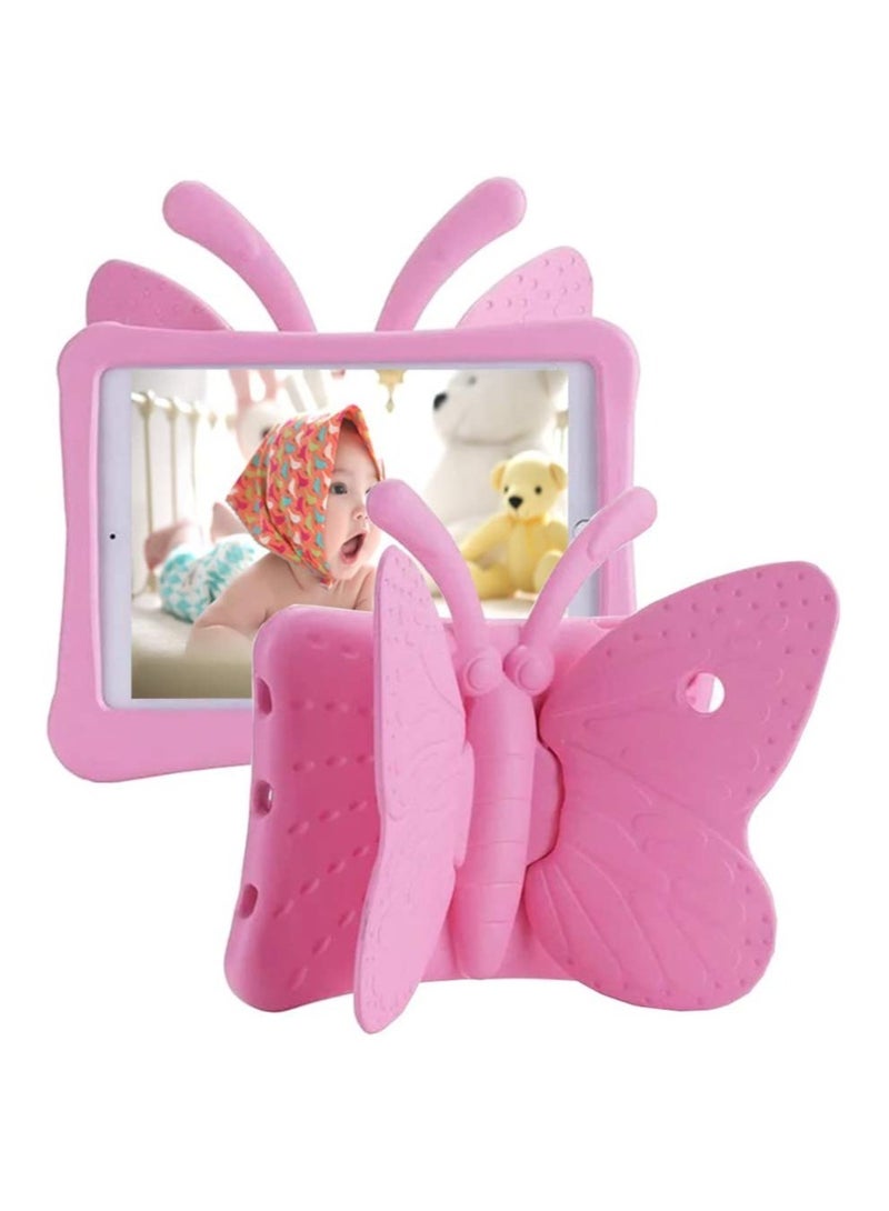 ELTRAZONE iPad 6th Generation Case for Kids iPad 9.7 inch Case Light Weight Shockproof EVA Foam Protective Tablet Stand Cover Holder for Apple iPad Air/Air 2 iPad 9.7 2017 2018  Cute Butterfly - Image 1