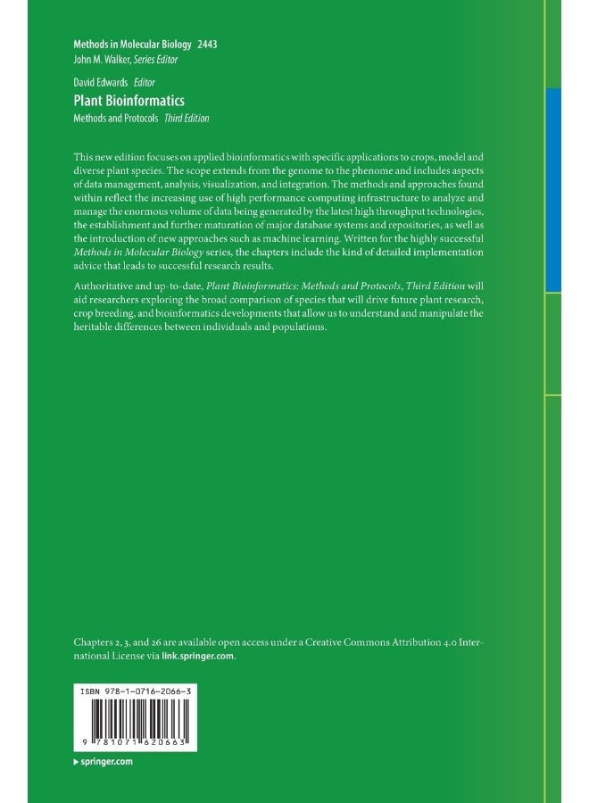 Plant Bioinformatics: Methods and Protocols