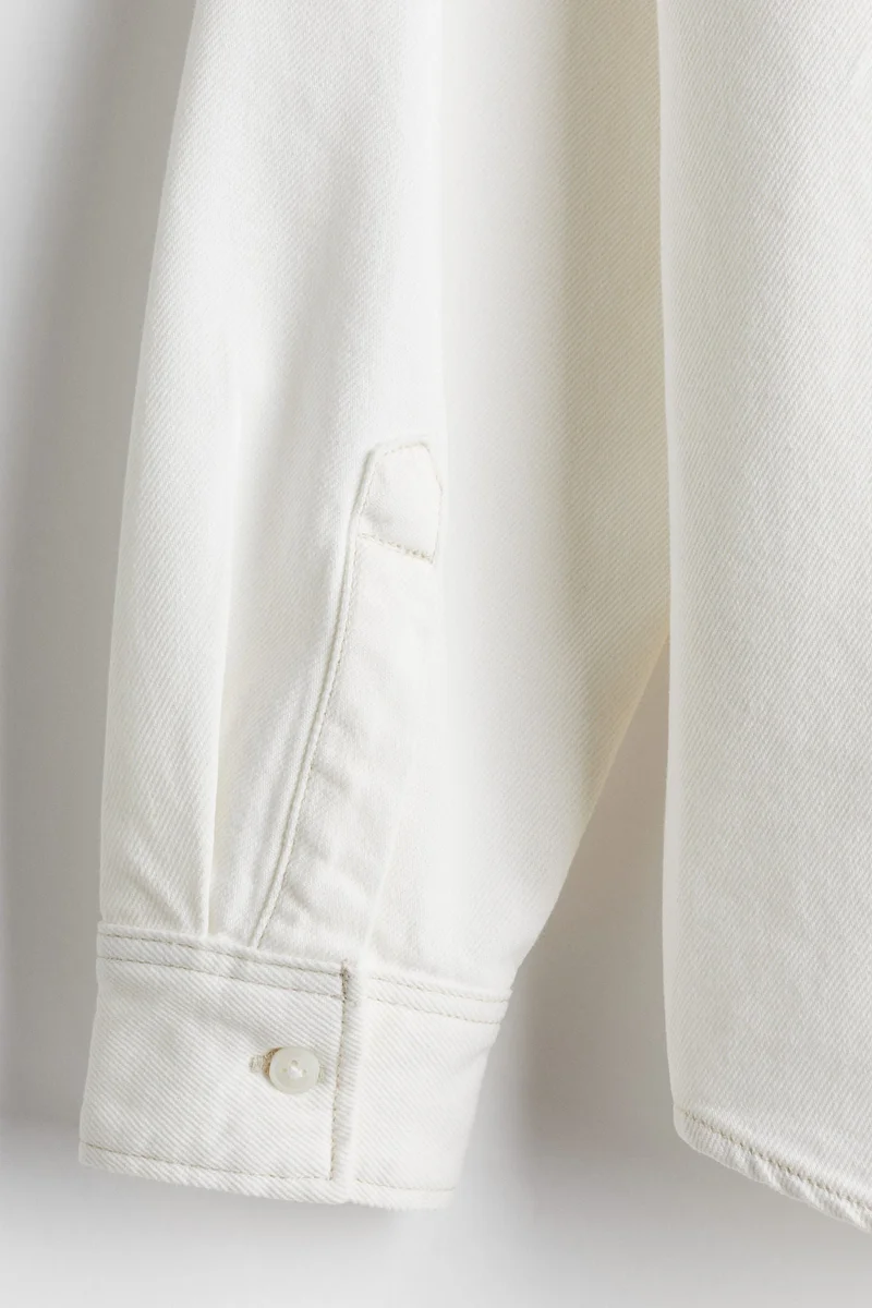 H&M Loose Fit Denim shirt