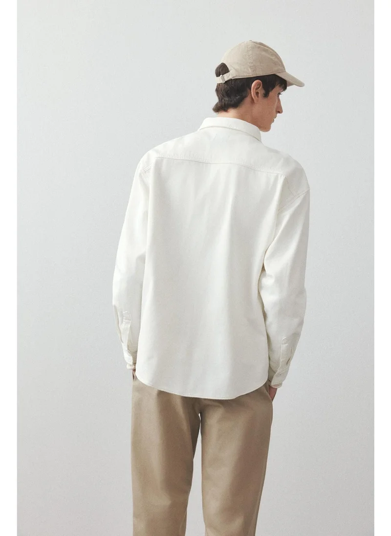 H&M Loose Fit Denim shirt
