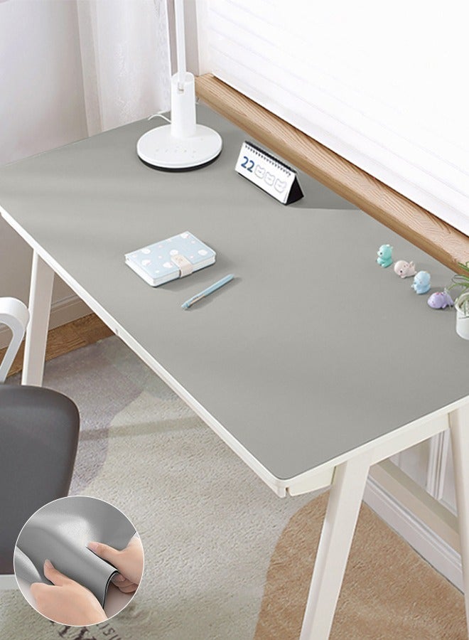 DUNISO Desk Pad Protector Mat, Dual Side PU Leather Desk Mat, Laptop Mat, Desk Protecor Mat, Large Mouse Pad Waterproof Desk Organizers Office Home Table Decor Gaming Writing Mat Smooth - Image 1