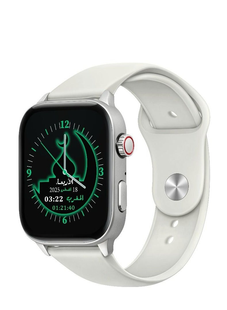 erorex Islamic Smartwatch with Hijri Calendar, Prayer Alerts & Elegant Display - Image 1