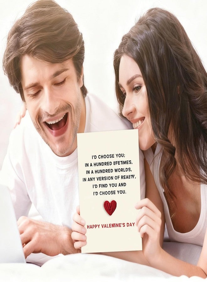 MQMRYeto Romantic Valentine's Day Card Gift for Him Her,Funny Valentine's Day Card for Husband, Wife, Boyfriend, Girlfriend, Spouse - Image 4