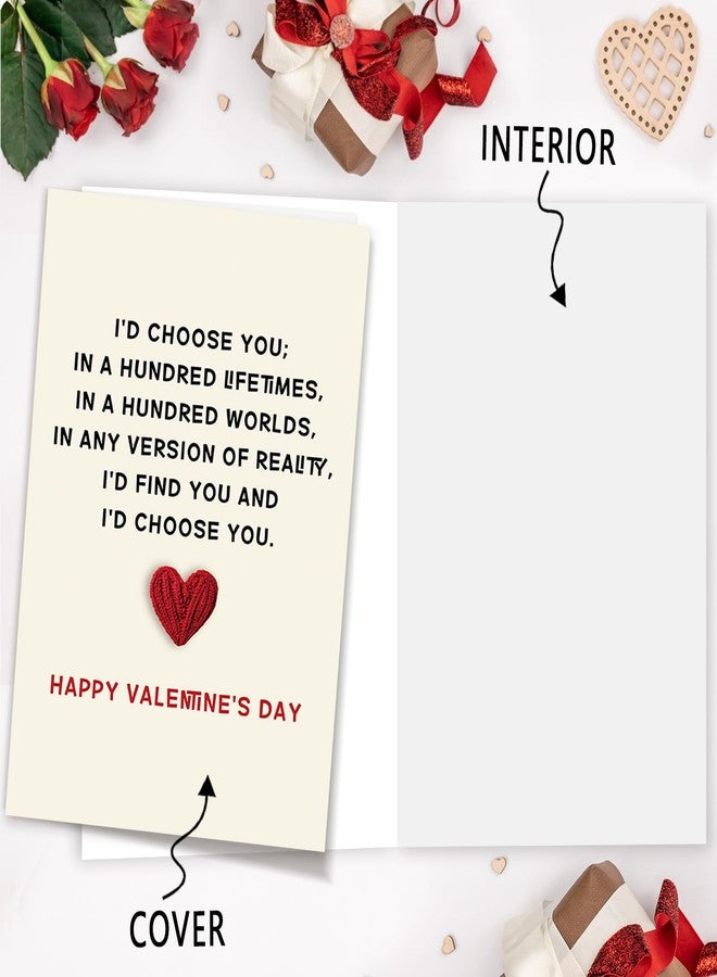 MQMRYeto Romantic Valentine's Day Card Gift for Him Her,Funny Valentine's Day Card for Husband, Wife, Boyfriend, Girlfriend, Spouse - Image 3