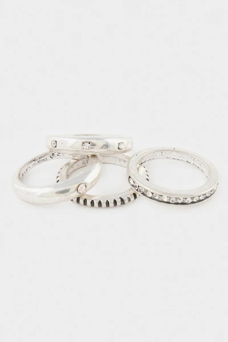 Defacto  Woman 8 Piece Rings for Women | Best Price UAE