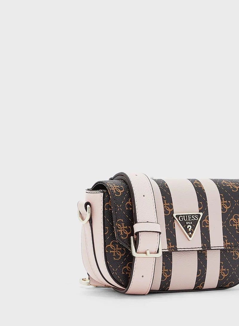 GUESS Ambrose Mini Flap Crossbody