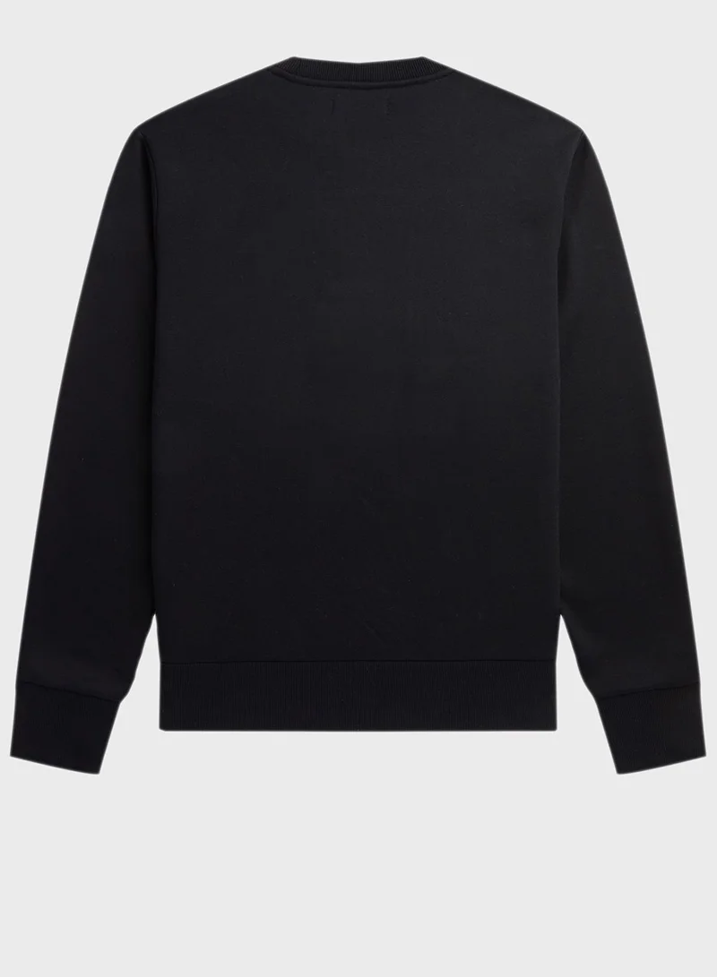 FRED PERRY Printed Sweatshirt