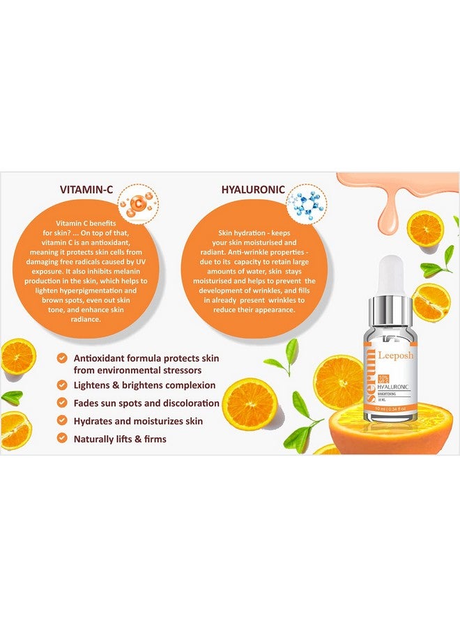 leeposh Lee posh Skin Whitening gel of Vitamin C Hyaluronic Acid Fairness gel - Image 2