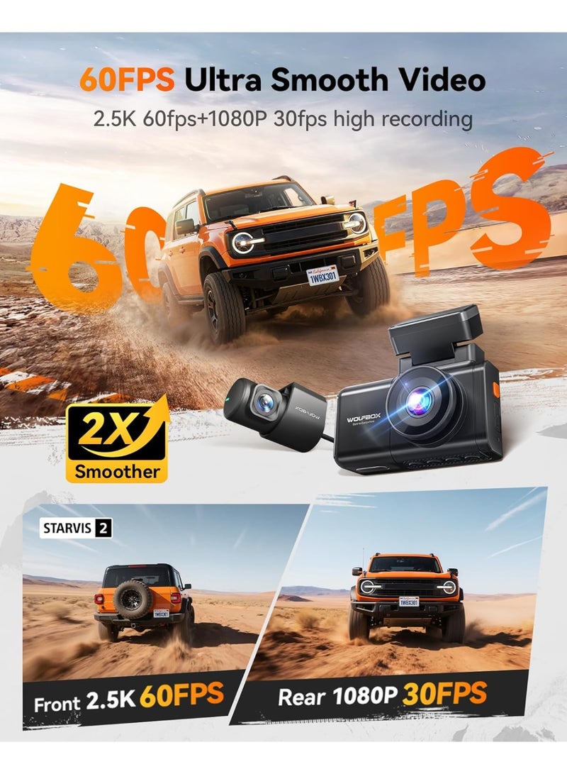 وولف بوكس كاميرا مزدوجة أمامية وخلفية - Image 2