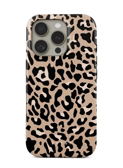 BURGA iPhone 16 Pro Max Case, 2 Piece Hard Shell + TPU Silicone Interior, Shock Absorption, All Port Accessible, Raised Bezel For Screen & Camera Protection, Never Fading HQ Print,Pure Instinct