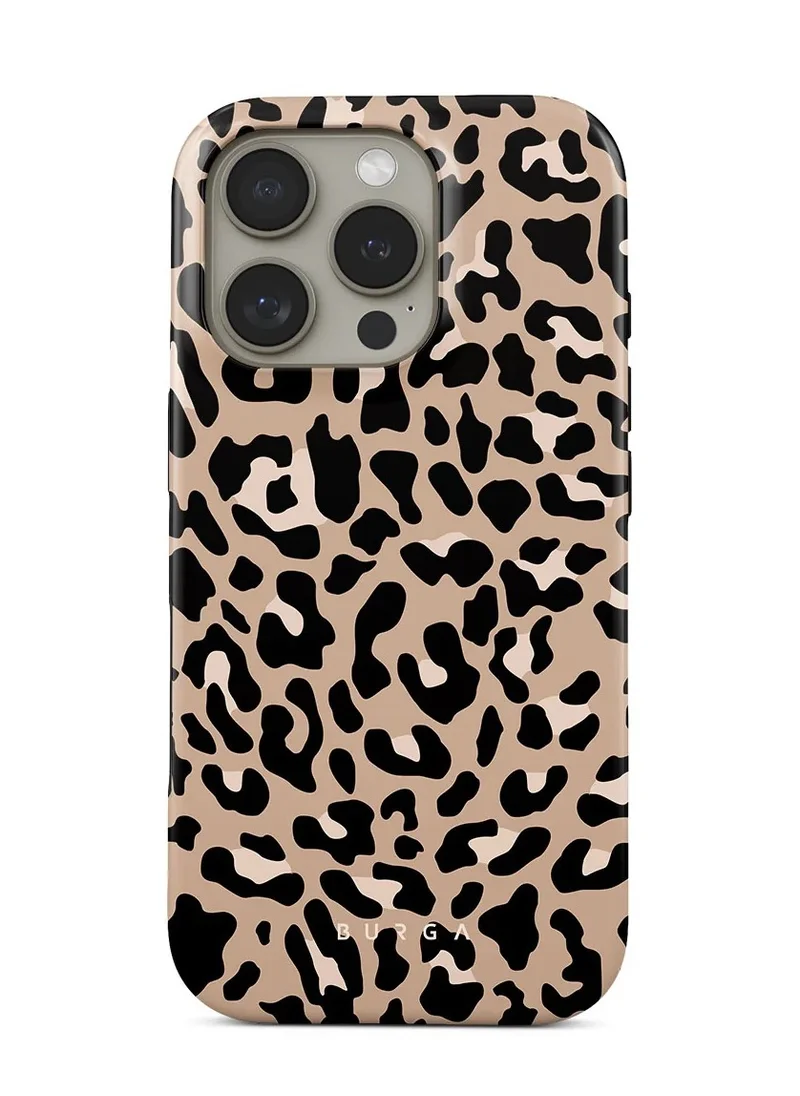 BURGA iPhone 16 Pro Max Case, 2 Piece Hard Shell + TPU Silicone Interior, Shock Absorption, All Port Accessible, Raised Bezel For Screen & Camera Protection, Never Fading HQ Print,Pure Instinct