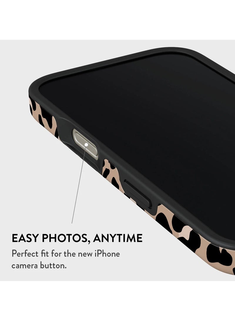 BURGA iPhone 16 Pro Max Case, 2 Piece Hard Shell + TPU Silicone Interior, Shock Absorption, All Port Accessible, Raised Bezel For Screen & Camera Protection, Never Fading HQ Print,Pure Instinct - Image 5