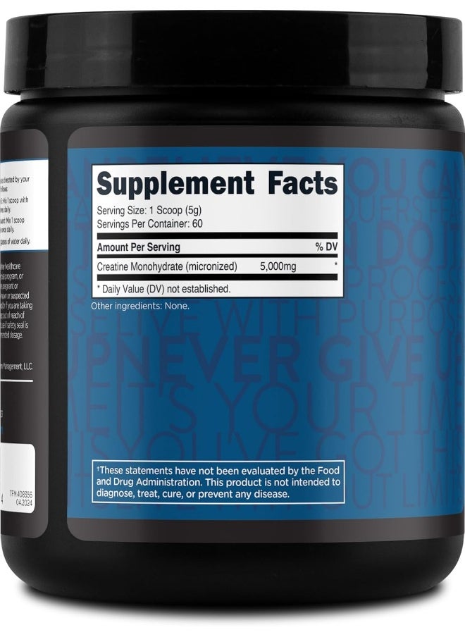 TransformHQ TransformHQ Creatine Monohydrate Powder (60 Servings) Unflavored - 5000mg Per Serving  - Image 4