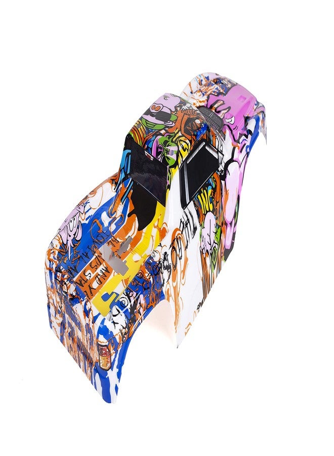 SummitLink Custom Body Graffiti Pink Pig Style Compatible for Hoss 4X4 VXL 3S 4WD Truck Shell Cover(Truck not Included) H-PIG-01 - Image 4