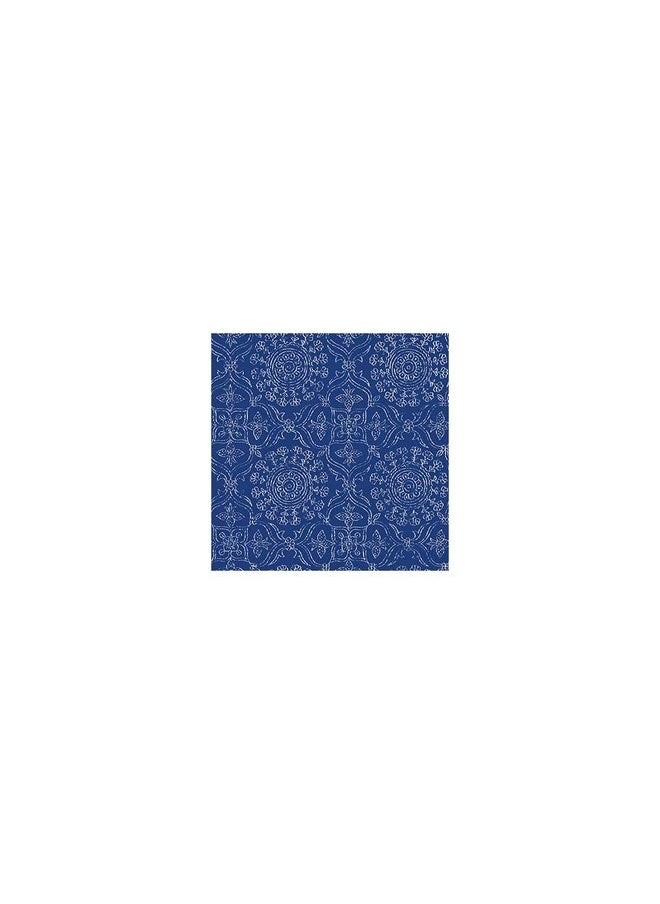 NuWallpaper Blue Byzantine Peel & Stick Wallpaper 