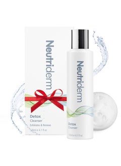 Neutriderm Detox Facial Cleanser,Gentle Exfoliating Face Cleanser With Glycolic Acid&Sodium Pca For Glowing Skin,Ultra Hydrating Facial Wash-Glycolic Acid Face Wash For Normal To Oily Skin-120 Ml  - Image 1