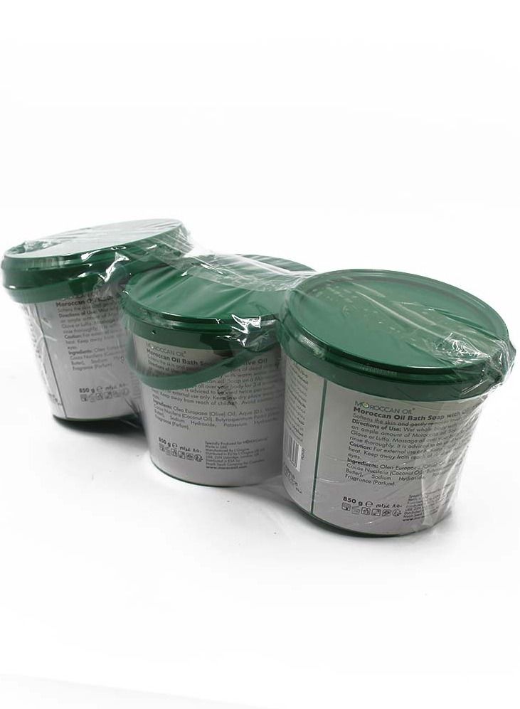 Moroccan Oil Moroccan Oil Bath Soap With Olive Oil 850ML - 3 pcs - Image 3