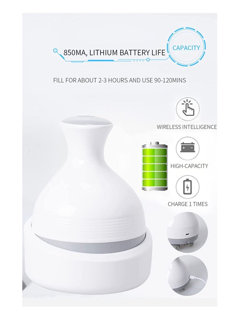 ELTRAZONE Head Massager, Electric Scalp Massager, for Stimulating Hair Growth Stress Release, Full Body Massage, Fathers Day Gift - Image 5