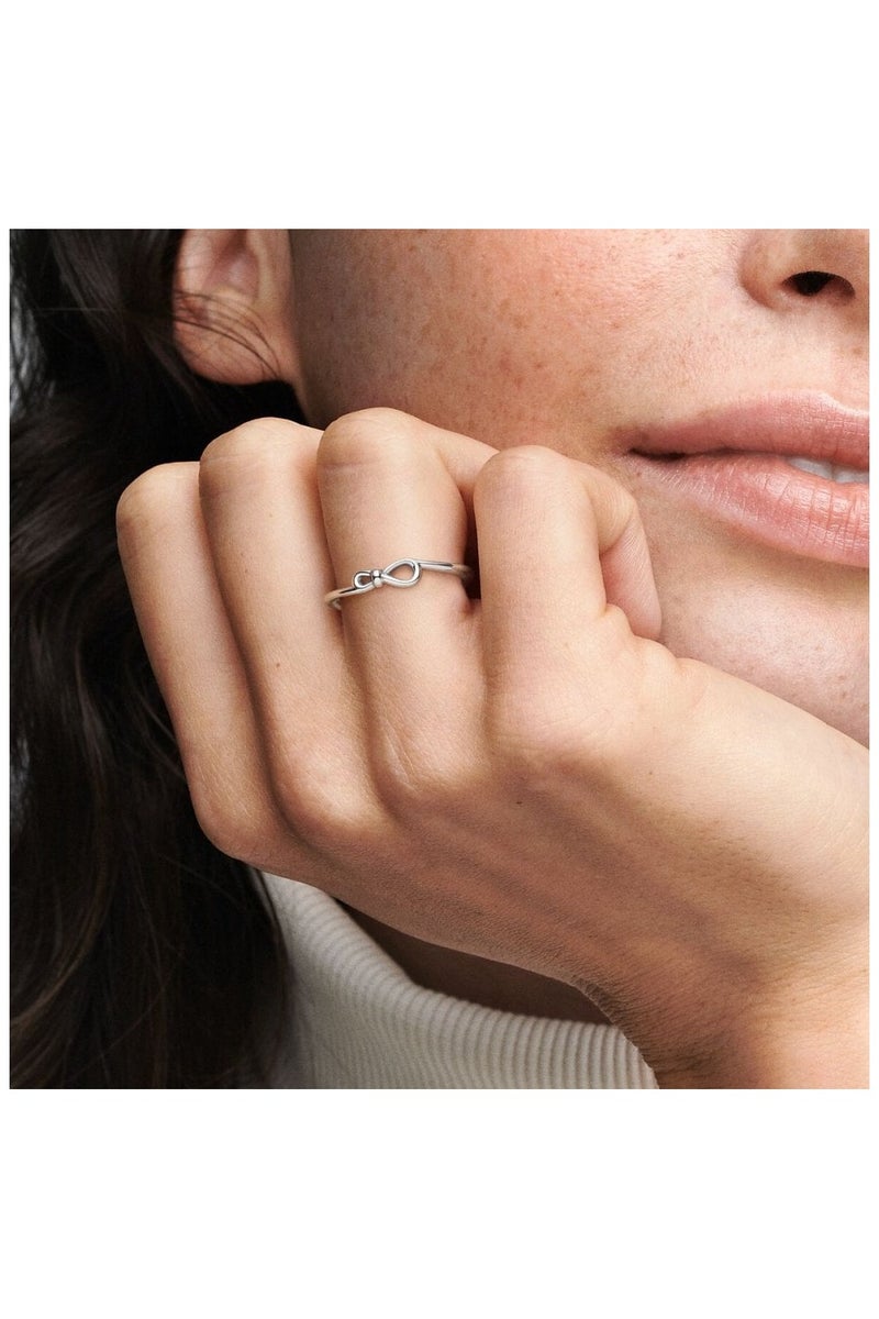 PANDORA Infinity Sterling Silver Ring - Image 1