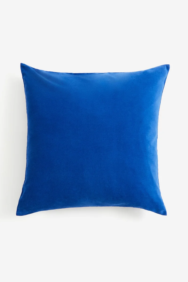 اتش اند ام Cotton Velvet Cushion Cover