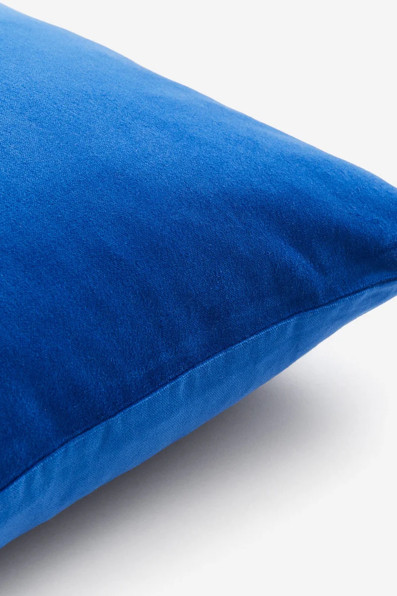 اتش اند ام Cotton Velvet Cushion Cover