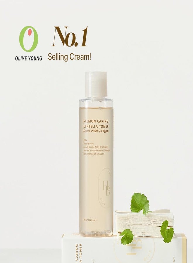 HEVEBLUE Salmon Caring Centella Toner - Salmon PDRN, pH 5.5, Salmon Egg Extract, Centella, Madecassoside, Restore and Rejuvenate, Refine Skin Texture, Low Irritation, Korean Skincare, K-Beauty - Image 4