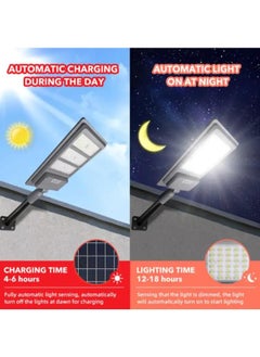 Generic 3000W Solar Street Light Dusk to Dawn with Remote Control Motion Sensor Solar Lights Outdoor Waterproof, Perfect for Patio, Shed, Garden, Backyard  - Image 4