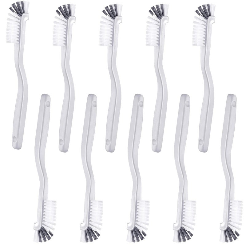 ELANE 10 Pcs Dish Scrub Brush Small Scrub Brushes for CleaningKitchen Scrub Brush for DishesCorner Scrub Brush