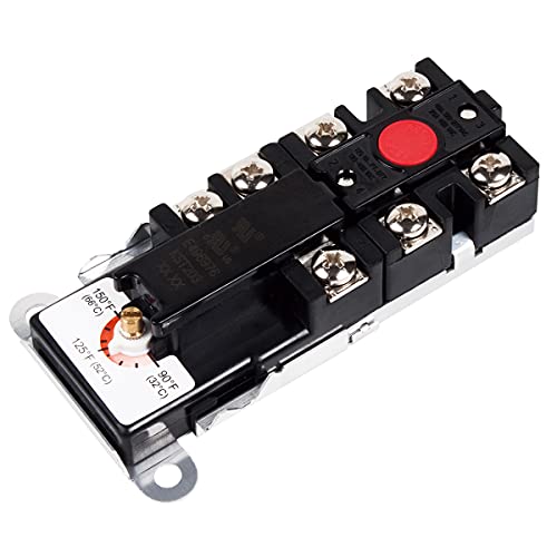 Z_جوده وثقه Zero KST203 Water Heater Thermostat,Upper Thermostat,UL certification,Black - Image 1