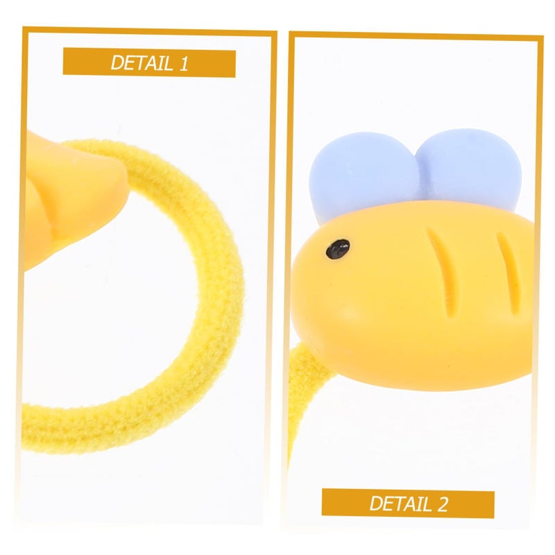 10 Pcs Dog Grooming Hair Ties Pet Hairband Ornaments For Puppy Small Dog Elastics - Image 3
