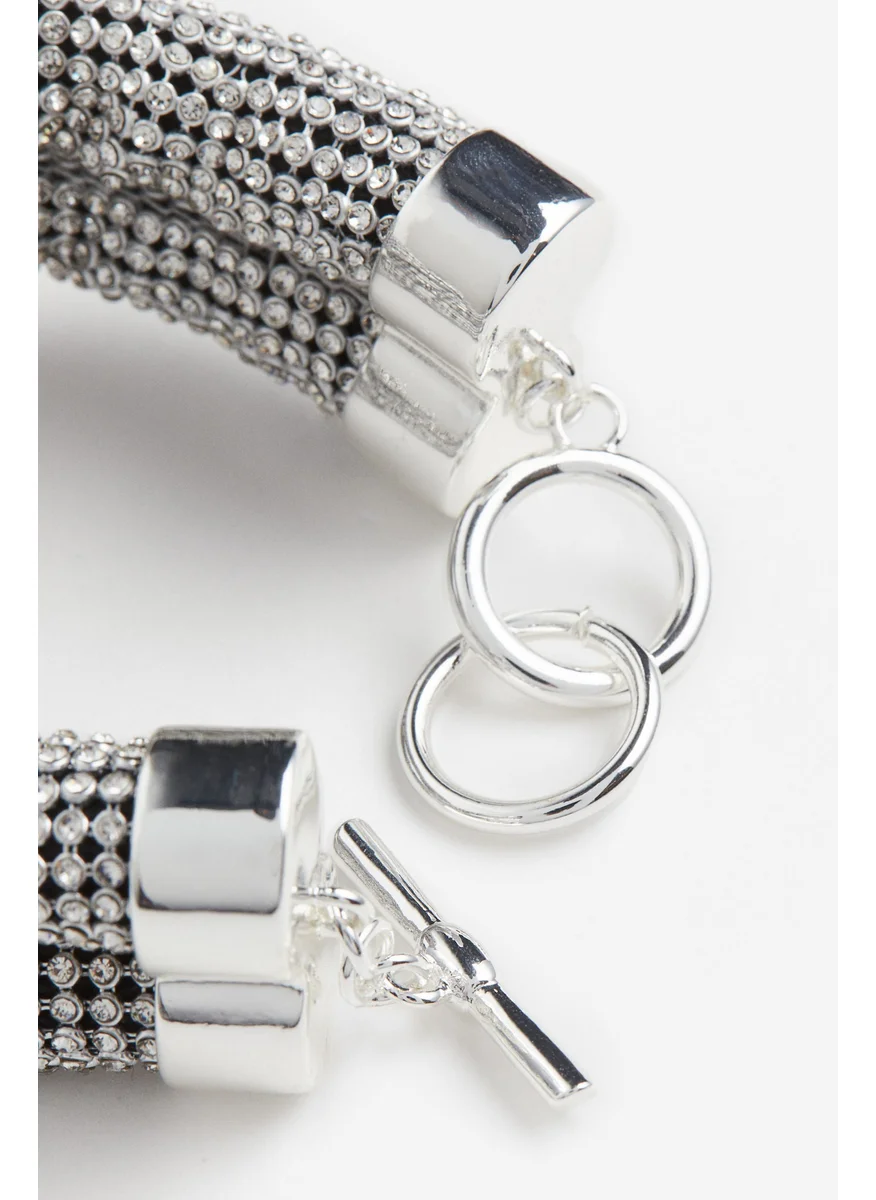 اتش اند ام Chunky Knot-Detail Bracelet
