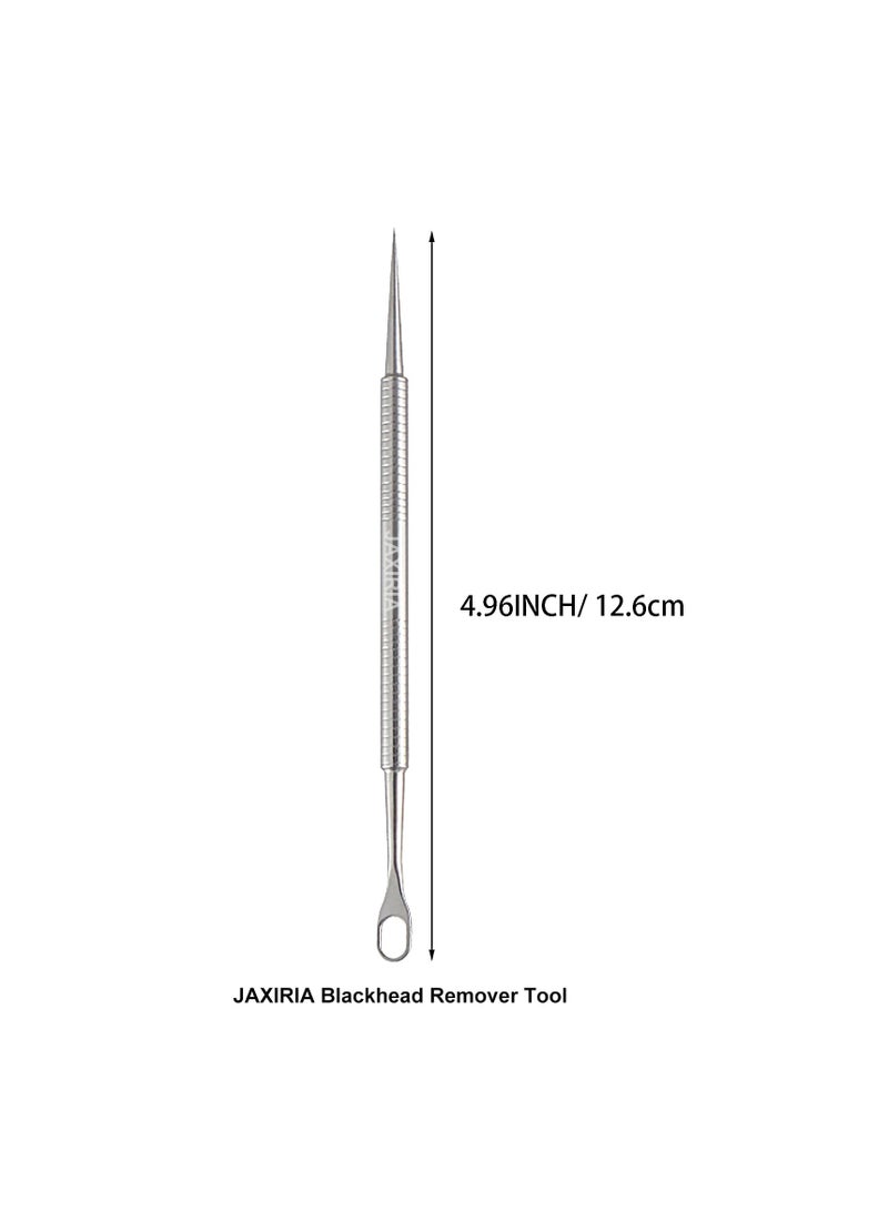 Blackhead Remover Comedone Extractor for Blackheads & Acne Professional Pimple Popper Tool Facial Tools for Men and Women - Made from 100% Stainless Steel (1 Pack) - Image 2