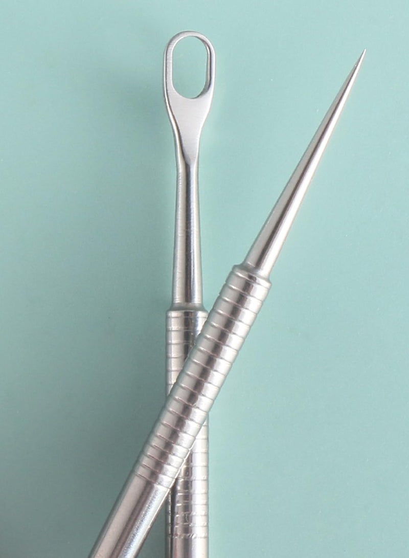 Blackhead Remover Comedone Extractor for Blackheads & Acne Professional Pimple Popper Tool Facial Tools for Men and Women - Made from 100% Stainless Steel (1 Pack) - Image 1