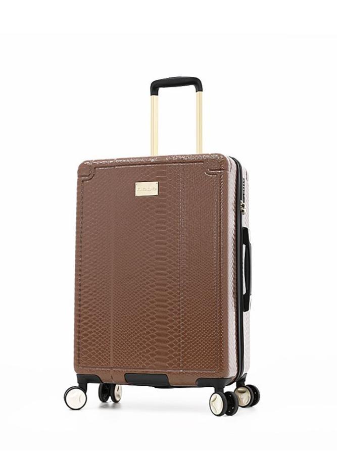 bebe MARTA Hardside Luggage on Wheels for Unisex | Ultra Lightweight ABS on with Spinner Wheels 4 Color Brown - Image 1