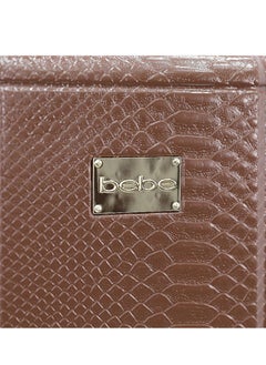 bebe MARTA Hardside Luggage on Wheels for Unisex | Ultra Lightweight ABS on with Spinner Wheels 4 Color Brown  - Image 2