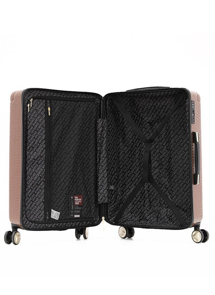 bebe - MARTA Hardside Luggage on Wheels for Unisex | Ultra Lightweight ABS on with Spinner Wheels 4 Color Brown - Image 1