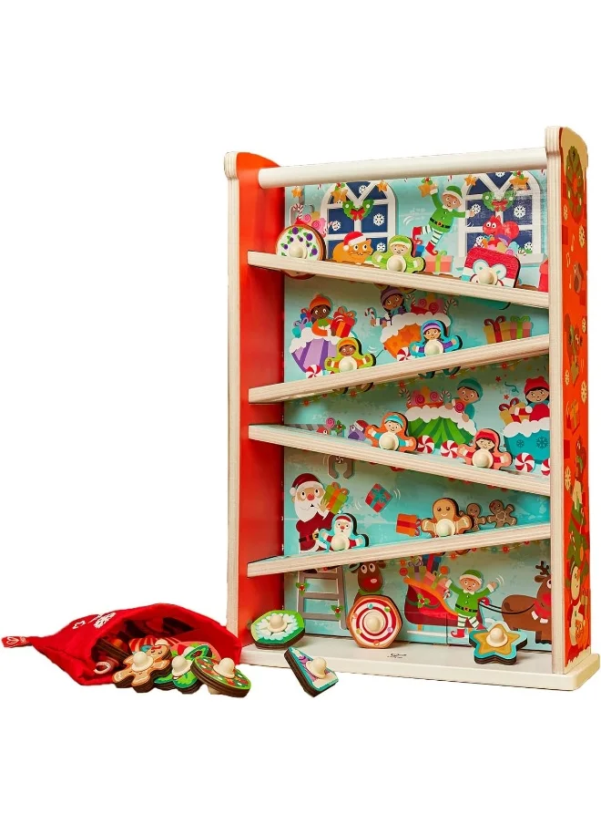 هيب Hape Advent Roller Coaster Calendar Roller Track