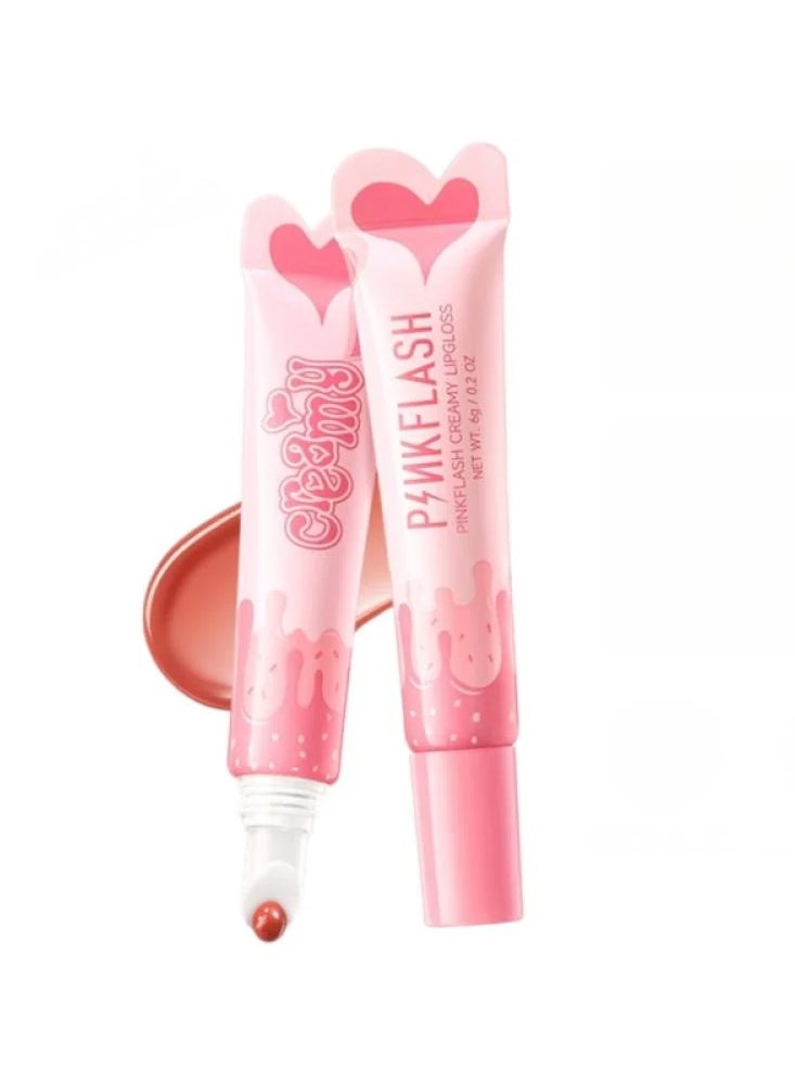 Pink Flash Moisturizing Creamy Lip Gloss - PF-L17  - Image 1