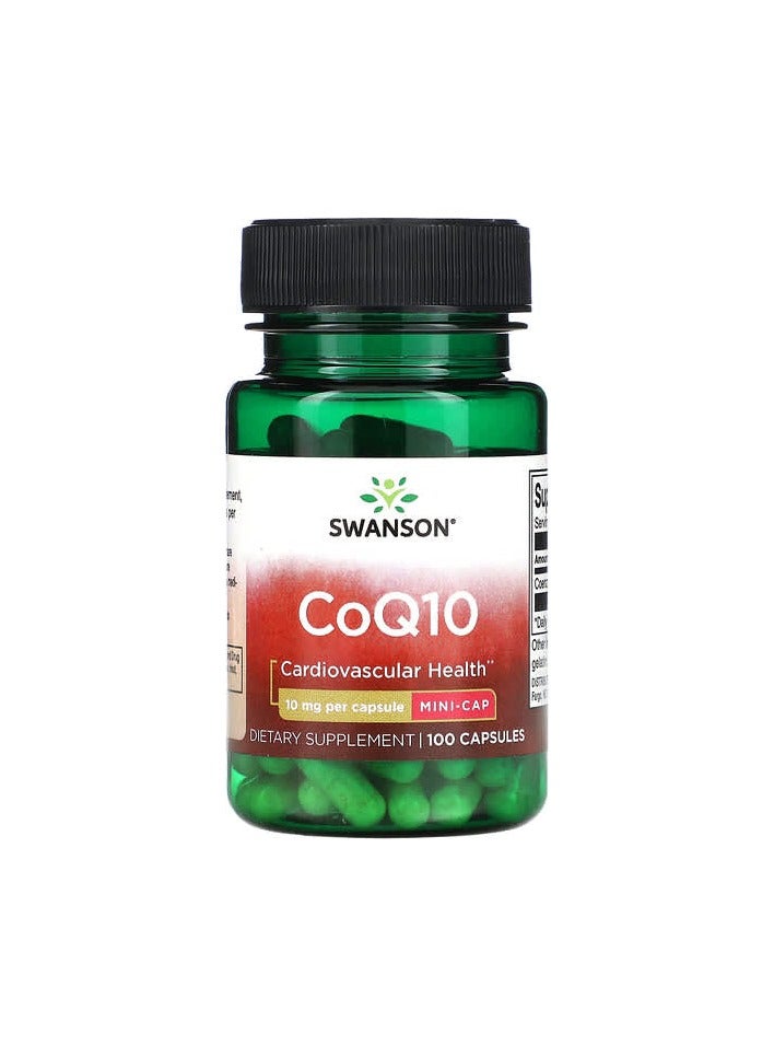 SWANSON CoQ10, 10 mg, 100 Capsules
