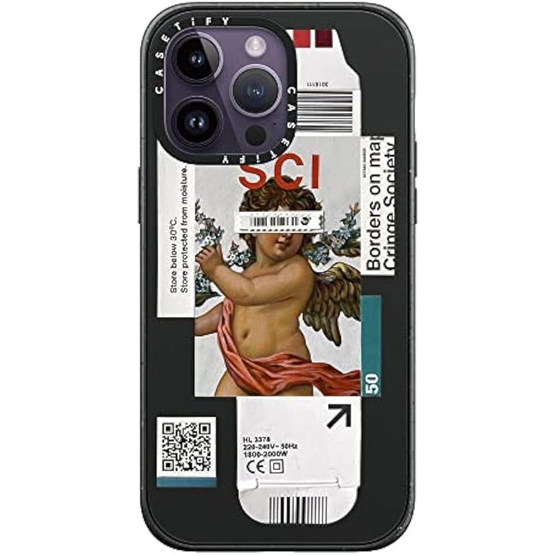 Casetify Impact iPhone 14 Pro Max Case 【4X Military Grade Drop Tested / 8.2ft Drop Protection】 - Below 30 Degrees - Matte Black - Image 1