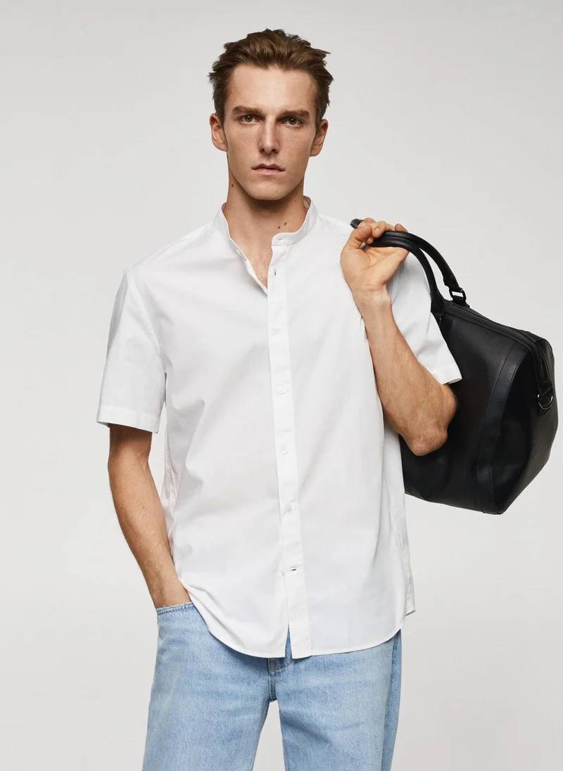 Mango Man SHIRT SOLID-H