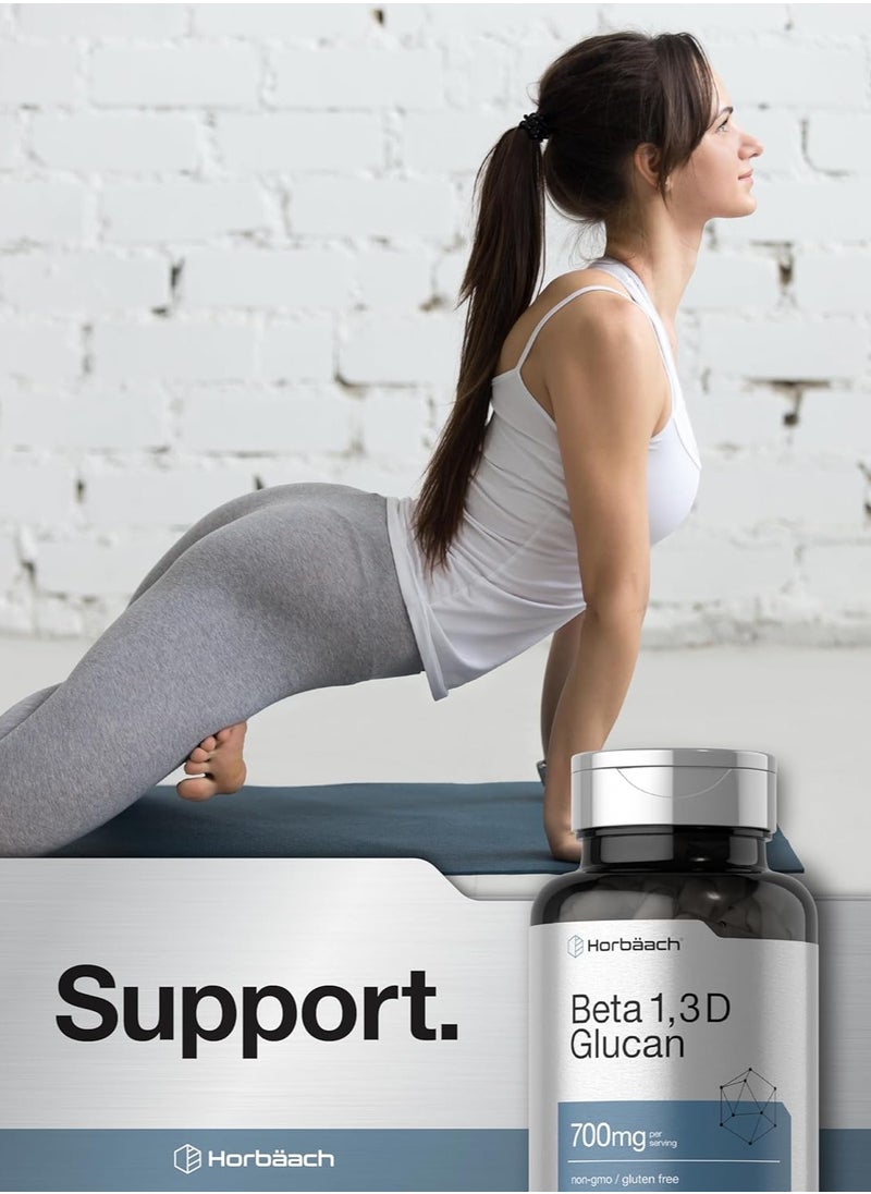 Horbäach - Beta 1,3D Glucan 700mg - 90 Capsules - Image 1